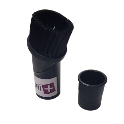 Universelle artikulierte ovale Möbelbürste für den Staubsauger im Bereich von 32 oder 35 mm Durchmesser - Breite 12 cm