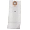 Vacuum cleaner bag compatible with ALDES: Central C.-DYVAC: Axpir - Ghibli AS18 - CleanFix: SW30, SW35, SW60 - EUPEEC EPI 32 - Nilfisk: VL500-55, VL500-75. etc. - 5 microfiber bag pocket
