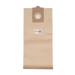 Sac aspirateur compatible avec HOOVER : CH08 - FIMAP : FA80, FV80... - Ghibli AS12, AS20, AS27... - pochette de 10 sacs papier