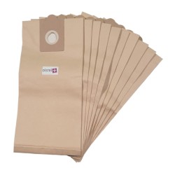 Hoover compatible vacuum bag: CH08 - FIMAP: FA80, FV80 ... - Ghibli AS12, AS20, AS27 ... - Pouch of 10 paper bags