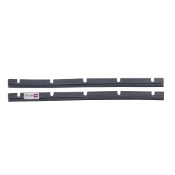 Conjunto de 2 bandas de goma para aspirador de plástico de la lechón con salida de ancho de 40 cm (nuestra referencia 20238D400BC) - Alternativa para GHIBLI 6511215