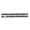 Conjunto de 2 bandas de goma para aspirador de plástico de la lechón con salida de ancho de 40 cm (nuestra referencia 20238D400BC) - Alternativa para GHIBLI 6511215
