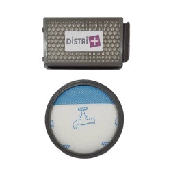 Conjunto de 2 filtros para aspiradoras compatibles Rowenta Compact Poxer Cyclonic RO371 en RO379, RO482 en RO488, ZR005901 ...