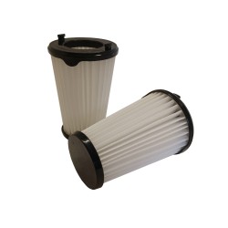Conjunto de 2 filtros compatibles con AEG CX7 Aspiradoras (serie) Electrolux B3324B, EER73, IRE75, IRSE7, ZB3301, ZB3302 ... - Alternativa para referencia de origen EF150, AEF150, 9001683748, 9001683755