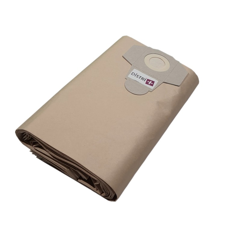 Sac aspirateur compatible avec Aquavac - Goblin Gusty 30, PRO350, HOBBY 33... - La pochette de 10 sacs papier