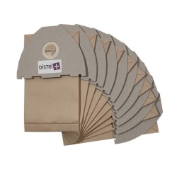 Bolsa de aspiradora compatible con electrolux UZ964, cinturón vacío XP - Nilfisk UZ964. etc. - Bolsa de 10 bolsas de papel