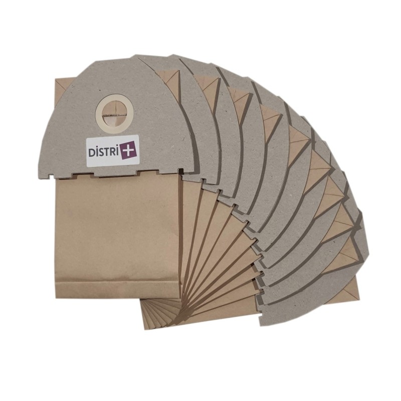 Bolsa de aspiradora compatible con electrolux UZ964, cinturón vacío XP - Nilfisk UZ964. etc. - Bolsa de 10 bolsas de papel