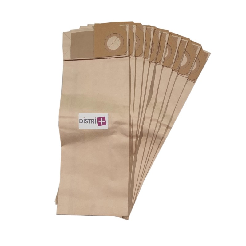 Sac aspirateur compatible avec Cleanfix R44 - Taski : Agregat, 85050100 - Technica CRX 14 etc - pochette de 10 sacs papier