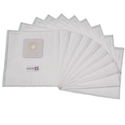 Vacuum cleaner bag compatible with Henkel Floormatic BP100, Floordress S152, Floordress QP200. etc. - Pouch of 10 microfiber bags