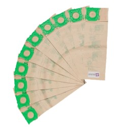 Vacuum cleaner bag compatible with Argos TS31, TS37 - SEBO X1 to X5, XP1 to XP3, 370, 470, C1 to C3 - Taski M400 ... - Pouch of 10 paper bags