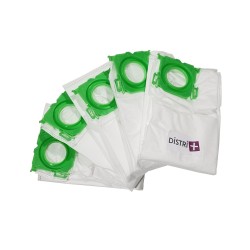 Staubsauger-Tasche mit Argos TS31, TS37 - SEBO X1 bis X5, XP1 bei XP3, 370, 470, C1 bis C3 - ... - Die 5 Mikrofasertaschen Tasche