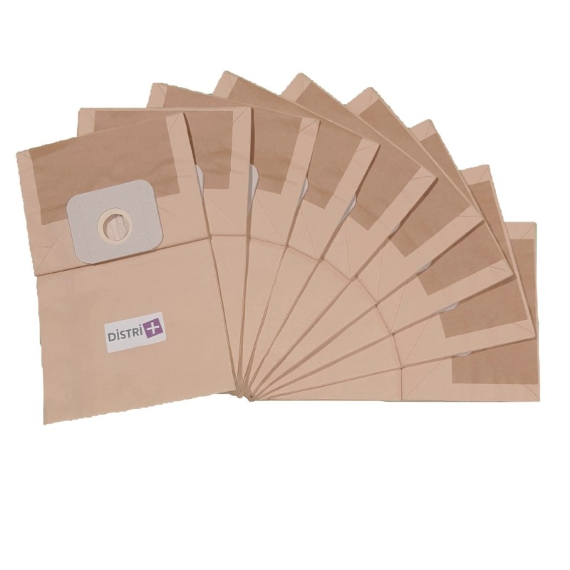 Bolsa de aspiradora compatible con Karcher T191, 6.904-218.0, 69042180 - El bolsillo de 10 bolsas de papel para aspiradora