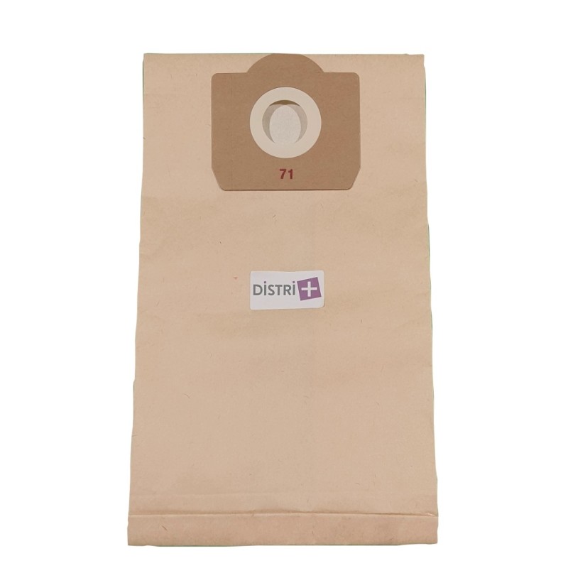 Sac aspirateur  ALTO/NILFISK/WAP : SALTIX - EURODEC : EPI 24... - FIORENTINI : C19B1 - GHIBLI : CHAMPION - 10 sacs papier