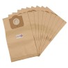 Sac aspirateur  ALTO/NILFISK/WAP : SALTIX - EURODEC : EPI 24... - FIORENTINI : C19B1 - GHIBLI : CHAMPION - 10 sacs papier