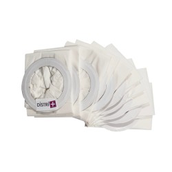 Sac aspirateur compatible avec Nilfisk GD5, Adgility 6XP, BACK VAC 6 - Progress Quattervac. - La pochette de 10 sacs papier