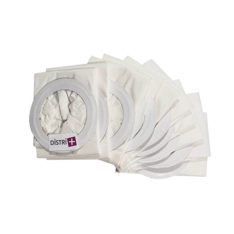 Vacuum cleaner bag compatible with Nilfisk GD5, Adgility 6xp, Back Vac 6 - Progress Quattervac. - The pouch of 10 paper bags