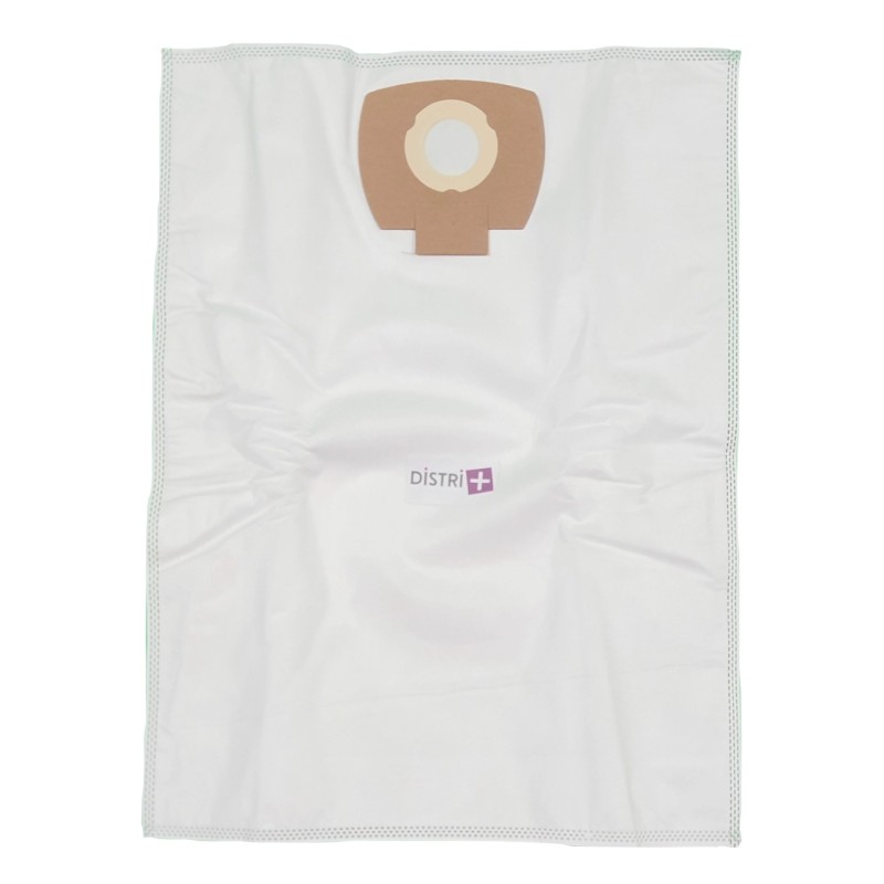 Vacuum cleaner bag compatible with Nilfisk Alto Aero 20-11, 20-21, 26-21, 25-21, 26-01. - Alternative Ref Nilfisk 302002404 - The pocket of 5 microfiber bags