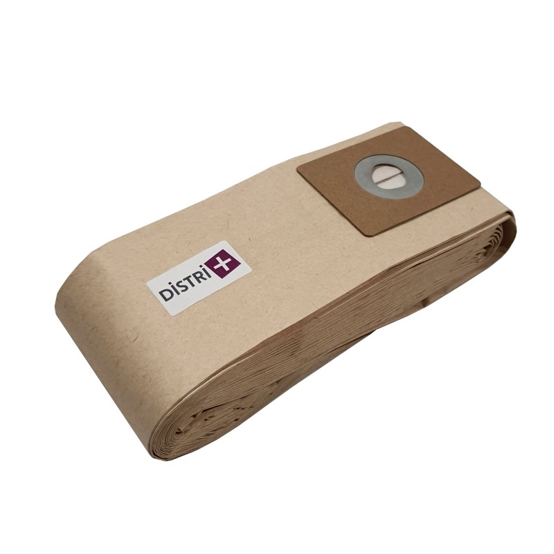 Bolsa de aspiradora compatible con FloorPul Roxy, ROX014 - El bolsillo de 10 bolsas de papel