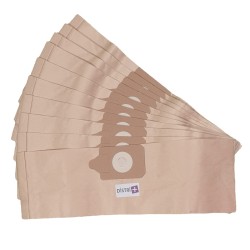 Vacuum cleaner bag compatible with Viper Eco 15 VA66021P10 - Pouch of 10 paper bags