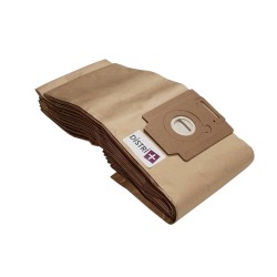 Staubsauger-Tasche mit Fiorentini stummes Baby - Wetrok Bantam 6, Bantam 9, Monovac 6, DOVAC 6 ... - der Beutel von 10 Papiertüten