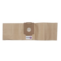 Vacuum cleaner bag compatible with Fiorentini Silent Baby - Wetrok Bantam 6, Bantam 9, Monovac 6, Dovac 6 ... - The pouch of 10 paper bags