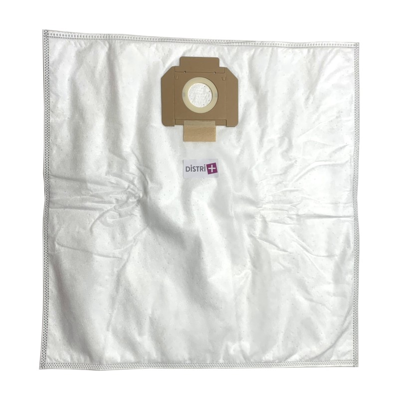 Vacuum cleaner bag compatible with Nilfisk Vac, WD150, WD175, WD245, WD250, WD260, WD275, 302004000 - The 5 microfiber bag pocket