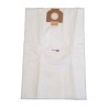 Vacuum cleaner bag compatible with Nilfisk Attix 33, Attix 44, VHS40, VHS42, 107413547 - The 5 microfibre bags pocket