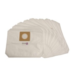 Staubsauger-Tasche kompatibel mit Makita DVC260, DVC261, DVC265 - Alternative zum Original-Referenz Makita 197903-8 - 10 Mikrofaserbeutel-Tasche
