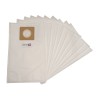 Vacuum cleaner bag compatible with Makita DVC660, DVC665 ... - Alternative for original reference Makita 191C26-2 - Pouch of 10 microfiber bags