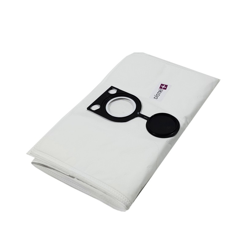 Vacuum cleaner bag compatible with STARMIX FBV25, FBV35 / BOSCH GAS25 / AEG RSE 1400. - The 5 microfiber bags pocket