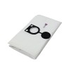 Vacuum cleaner bag compatible with STARMIX FBV25, FBV35 / BOSCH GAS25 / AEG RSE 1400. - The 5 microfiber bags pocket