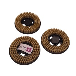 Yellow yellow light brush disc ZP14, AP8000 / Tornado: Chambord LC500C / Karcher FP303 ... - Set of 3 discs