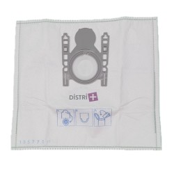 Vacuum cleaner bag compatible with Bosch Siemens Typ D / E / F / G / H, Optima, Activa, Sphera, Silence, Alpha ... - Carton of 10 pockets of 10 microfiber bags