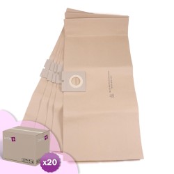 Staubsauger-Bag kompatibel mit Karcher: NT 27/1, NT 38/1, NT20 / 1 ME CLASSIC, 6.904-290.0, 69042900 usw. - Karton von 20 Taschen von 5 Papiertüten
