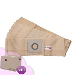 Staubsauger-Tasche mit Tennant kompatibel mit Tennant: 3400, SV5, V5 - Sorma 505 - Colombus SW1000 - Kompatibel mit Hoover: CH06, CH09 ... - Karton von 10 Taschen von 10 Papiertüten