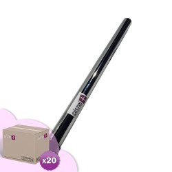 Karton von 20 Tuben Metallverchromtem Stahl für Staubsauger - Durchmesser: 32mm - Länge 50 cm