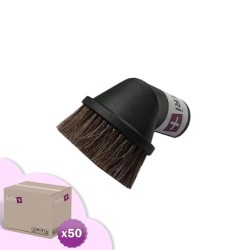 Pferd Crin Möblierte ovale Möbelbürste Für Staubsauger Wölbte auf 32 mm Durchmesser Tuben - 12 cm Breite - 50 Pinsel Karton