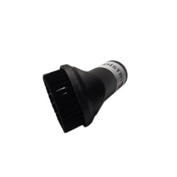 Round furniture brush for vacuum cleaner ranging on 35mm diameter tubes - 8cm width - 25 brushes carton