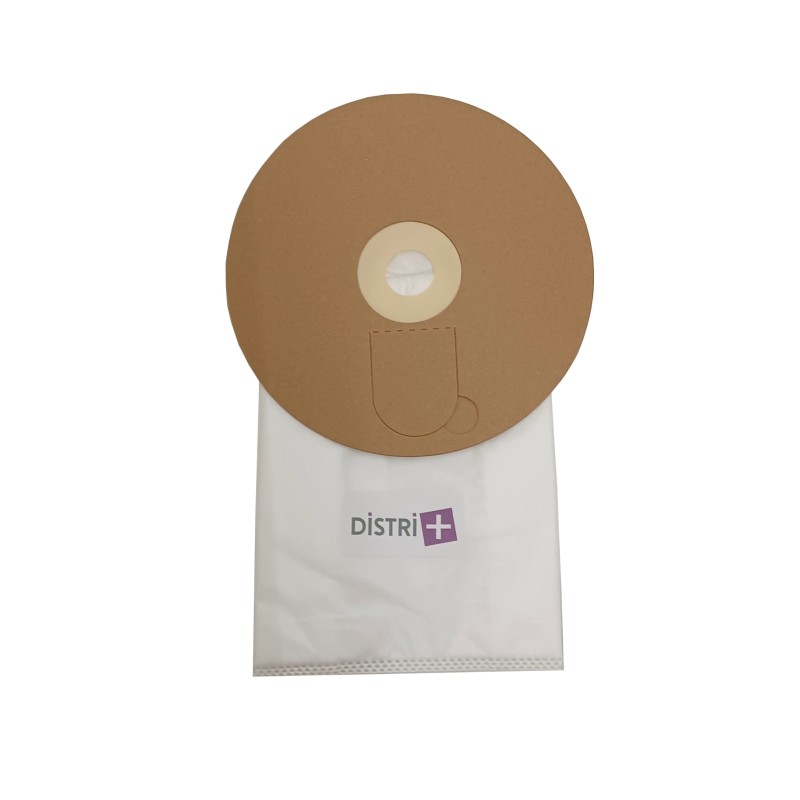Vacuum cleaner bag compatible with Ghibli T1 (2nd version) - Wirbel W1 (2nd version) - ICA / IPC / SOTECO YP1 / 5 Backpack. - Carton of 10 pockets of 10 microfiber bags