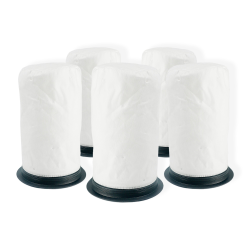 Staubsauger-Tasche Numatic Quick Pods : HEN100G, HEN100R, Henry Quick, Hetty Quick, HTY100P - 5 Mikrofaserbeutel