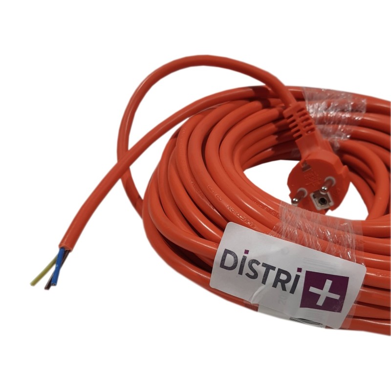 Nilfisk / Alto Aero Vacuum Cable 26-01, AERO 31-21, AERO 800, AERO 840 - Eurosteam 044108 - for Monobrosse Ghibli / Wirbel C43, SB43, 32112 ... - Carton of 10 cables
