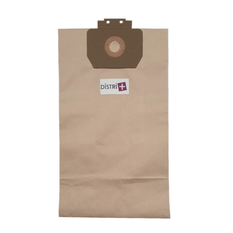 Sac aspirateur compatible avec Taski Vento 8, Bora, Baby Bora - Cleanfix S10, S12 - Colgate P9, P18. - pochette de 10 sacs papier