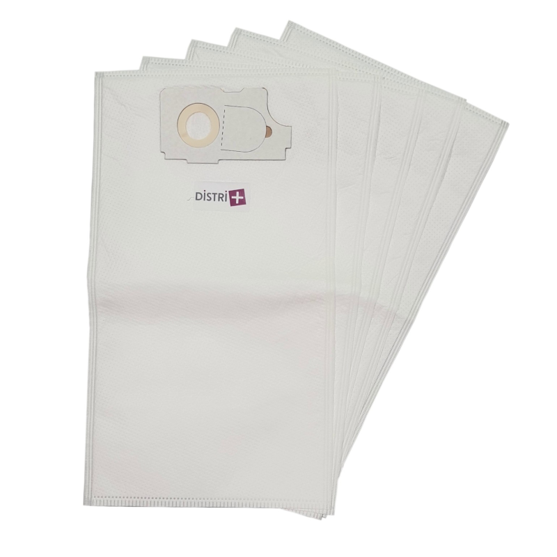 Vacuiler bag compatible with sebo 350, 360, 450, 460, bs36, bs46 - karcher CV36 / 2, CV46 / 2, TBS32 ... - Pouch of 5 microfiber bags