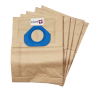 Bolsa de aspiradora compatible con NILFISK GM80, GM90, GA70, GA71, GD90, GS80, GS90. - La portada de 5 bolsas de papel