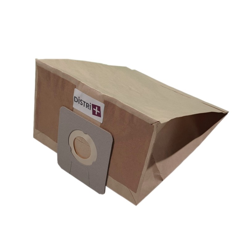 Bolsa de aspiradora compatible con Argos 966, 1404 - ICA Soteco: Caja, Base 101, G16P, etc. - Bolsa de 10 bolsas de papel