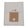 Vacuum cleaner bag compatible with Birum Birum BR242E, BR243E - Curtiss E135, Lux120, Horn120 - Firstline ... - The pouch of 5 microfiber bags