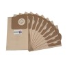 Vacuum cleaner bag compatible with Rowenta Air Force, ...- Cadillac Air Force 2010 at 2030, ...- Arcelik -... - The pouch of 10 paper bags