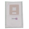 Vacuum cleaner bag compatible with Paris Rhone BL40, BL65, P4 - Tornado Alize 800 - Electrolux E31 ... - The 5 microfiber bags pouch