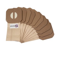 Sac aspirateur compatible avec ELECTROLUX D108, E2, E22, LUXOMATIC, Z100 S, Z101, Z102, Z118, Z90, Z98 - La pochette de 10 sacs papier