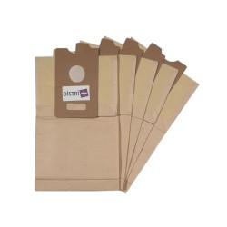 Vacuum cleaner bag compatible with Hoover S4150 at S4152 ...- Braun AT6 to AT9 - Electrolux E8, Z366 in Z455 - The pouch of 5 paper bags